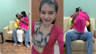 Desi Horny Babe Sucking Dick Fucking Leaked